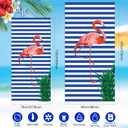 Redbaker 16 Packs 59 x 28 inches Oversized Mixed Style Beach Towel Bulk Extra Large Pool Towels Set Microfiber Quick Dry Swim Towel Blanket for Women Men Adult Bath Travel(Fresh Colors)