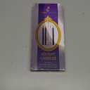 Mega Candles 5 pcs Unscented Christmas Advent Candles Set, Hand Poured Premium Wax Straight Taper Candle 10 Inch x 7/8 Inch, Holidays, Festivities, Devotional, Church, Wreath, Party, Gifts