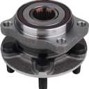 PAROD 513303 Front Wheel Hub & Bearing Assembly Compatible with 2009-2014 Subaru Forester, 2008-2014 Impreza, 2013-2014 WRX, 2013-2014 XV Crosstrek[Thru 01/14/14] w/ABS