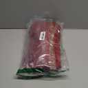 LookbookStore Women's Knit Long Sleeve Faux Wrap Surplice V Neck Sweater Top (Large, Haute Red)