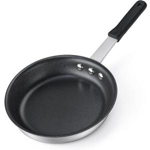 7 x NEWBULIG Nonstick Frying Pan, 8 Inch Heavy-Gauge Aluminum Skillet with Ceramic Nonstick Coating & Stainless Steel Base for Induction, Electric, Gas, Oven Safe, Black Hanging Handle