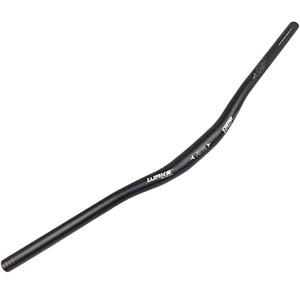 Wake 31.8mm MTB Mountain Bike Handlebar, Aluminum Alloy Mountain Bike Bicycle Riser Handlebar Extra Long 720/780mm with Paint Matte Surface (Black, 720mm)