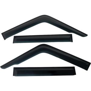 Window Visor Compatible for Toyota Land Cruiser Landcruiser 70 76 78 79 LC70 LC76 LC78 LC79 2007-2024 Car Window Rain Guard Weather Shields