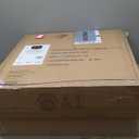 Amazon Basics Classic Puresoft PU Padded Mid-Back Office Desk Chair with Armrest, Easy Assembly, Sturdy Metal Base, Wheels, 275lb Support, 26"D x 23.75"W x 42"H, Black