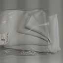 NICETOWN White Blackout Curtain Liners for Window - Noise Reducing Light Blocking Liner for 84 inch Curtains (Set of 2, Each is 27" x 80", Hooks Included, Greyish White)