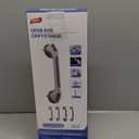 TAILI Grab Bars for Bathtubs and Showers 2 Pack Suction Grab Bar, Heavy Duty Shower Handle Removable Bath Handrails for Seniors and Elderly, Bathroom Safety Grip No Drilling Waterproof,Grey (16.8", Gray)