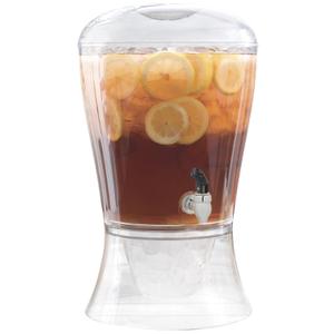 Creativeware 3-Gallon Beverage Dispenser- Poly Prop Beverage Dispenser, Clear