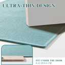 Chakme Bathroom Rugs Mat 24x17, Ultra Thin Non Slip Bath Mat Small Quick Dry Absorbent Bath Mat for Bathroom Floor, (Light Blue, 24"x17")