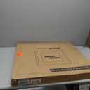 20X24 Poster Frame, Display Pictures 16X20 with Mat or 20X24 Without, Wall Hanging Frames, Black, 3 Pack