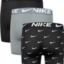 Nike Boys' Dri-FIT Essentials Micro Multi-Pack Boxer Briefs, Size Youth L