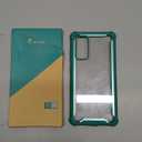 i-Blason Ares Series Designed for Samsung Galaxy S20 FE 5G Case (2020 Release), Dual Layer Rugged Clear Bumper Case with Built-in Screen Protector (MintGreen)