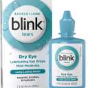 BLINK Tears Lubricating Eye Drops, Moisturizing & Soothing for Mild to Moderate Dry Eyes, with Hyaluronate, Reduces Discomfort, Long-Lasting Hydration, Soothes & Moisturizes, 1 Fl Oz