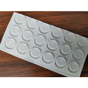 Glass Table Top Anti Slip Pads, Glass Table Top Bumpers to Prevent Sliding, Self Adhesive Backing Bumpers for Drawer and Cabinet Doors