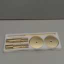 zeochyni Matte French Gold Candle Holders Set of 6, Elegant Candlestick Holders for Wedding Centerpieces Dining Tables Parties Home Decor Events, Taper Candle Holders Fit 3/4 Inch Candles