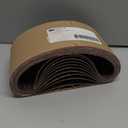 3M Cloth Belt 777F, Ceramic Grain, Wet/Dry, 3/4" Width x 18" Length, 80 Grit, Orange (Pack of 50)