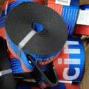 10 Pack 4" x 30' Winch Strap with Flat Hook - 5400 lbs WLL Flatbed Tie Down
