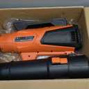 Cordless Leaf Blower Compatible with Dewalt 20V Max Battery(NO Battery), Electric Leaf Blower Up to 160MPH 580CFM, Blowers for Snow, Patio, Lawn Care, Dust (Light Yellow(Tool Only))