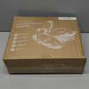 Feather Down Throw Pillow Inserts 20 x 20, Set of 2, 100% Organic Cotton Shell, Soft Decorative Square Pillows Insert for Living Room Sofa, Couch, or Bed (White)