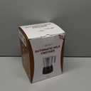 Secura Detachable Milk Frother and Steamer, 17oz Electric Milk Warmer with Glass Jug, 4-in-1 Hot & Cold Foam Maker for Latte, Cappuccinos & Hot Chocolate, Dishwasher Safe, BPA & Teflon-Free Design