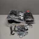 Punching Bag for Adults, 4ft PU Leather 6 in 1 Heavy Boxing Bag Set, Punching Bag with 12oz Boxing Gloves, Hand Wraps, Hanging Bag for MMA Karate Kickboxing Muay Thai Boxing Home - Unfilled