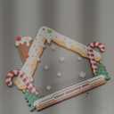 Personalized Christmas Family Ornaments 2025,Custom 4D Shaker Family Ornament Gingerbread House Xmas Decorations 2025,Customize Christmas Tree Ornaments