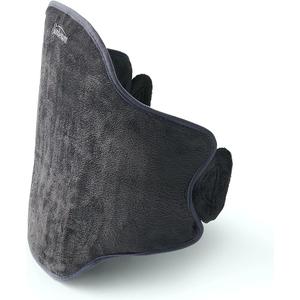 Sunbeam Heating Pad Wrap for Back Pain Relief with Auto Shut Off and Moist Heating Option 23 x 15" Slate Grey