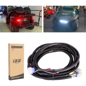 10L0L Golf Cart Light Harness-78in Bucket Harness for Club Car Precedent Since 2008 Golf Cart Electric 12V Light Wire 10L0L Golf Cart Light Harness-78in Bucket Harness for Club Car Precedent Since 2008 Golf Cart Electric 12V Light Wire