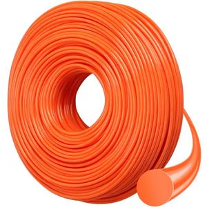 3 x .095" Round Trimmer Line, Orange 1lb 280ft for Husqvarna Part#529337012
