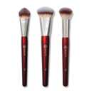 BK Beauty Core Complexion Trio Makeup Brushes Set (3PC) Foundation, Concealer, and Blending Brushes for Liquid, Cream & Powder Vegan, Cruelty-Free, Ultra-Soft Face Makeup Brushes