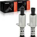 A-Premium 2-PC Intake and Exhaust Engine Variable Valve Timing (VVT) Solenoid Compatible with Chevrolet Cruze 2011-2015, Cruze Limited 2016, Sonic, Trax, Aveo, Aveo5 & Pontiac G3 & Saturn Astra