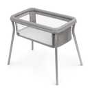 Chicco LullaGo Anywhere SE Portable Bassinet, Lightweight, Space-Saving with Waterproof Mattress and Fitted Sheet, Travel Bassinet for Baby, Clay/Grey