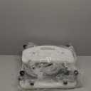 Medline Shower Chair with Backrest and Padded Armrests - 350 lb. capacity, Bath Bench, Seat, Stool for Independent Adult, Seniors, Elderly & Disabled Patients (White)