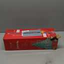 COOLWUFAN 12 Pack Christmas Candy Cane Pathway Markers, 17'' Christmas Outdoor Decorations Pathway Lights with 60 Warm Lights for Indoor and Outdoor Xmas Holiday Party Patio Yard Decor (Red)