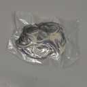 CJL HAIR Large Messy Bun Hair Piece Wavy Curly Scrunchies Synthetic Chignon Ponytail Hair Extensions Thick Updo Hairpieces for Women Salt and Pepper