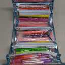 Fruit Scented Washable Markers Set for Kids with Unicorn Pencil Case, 48PCS Art Supplies for Kids Age 4-6-8, Perfect Birthday Unicorns Gifts For Girls Age 4 5 6 7 8, Marker Crayon Coloring Sets