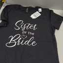 Sister of The Bride T-Shirt, Wedding Party Shirt, Bridal Shower Gift, Bride's Day, Favors, Bachelorette L