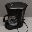 Compact 5-Cup Programmable Drip Coffee Maker  the essential coffee machine with Digital Clock, 24-hour Timer, Auto Shut-Off, and a Removable Filter Basket for Home & Office.