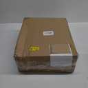 MyGift 14 Inch Brass Metal Jewelry Organizer Stand for Necklaces with 20 Hooks and Ring Tray