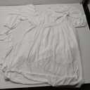 Women's White Dress 4XL
