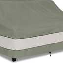 Outdoor Sofa Cover,Patio Loveseat Cover,3-Seater Bench Cover,Waterproof Heavy Duty Patio Furniture Covers,79" W x 38" D x 35" H Inches Grey Green