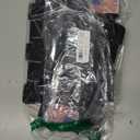 GAIZON 4 Pack Grab Handles Paracord Roll Bar for Jeep Wrangler Accessories CJ YJ TJ JL JK LJ JLU JKU Sahara Freedom Rubicon,Gladiator JT 1955-2023 Interior Accessories with America Flag(Black)