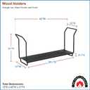 Minuteman International 36-in Firewood Rack