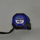 WORKPRO 25FT Auto-Lock Tape Measure, 1/8 Fractions Easy Read Measuring Tape, Double Retract Measurement Tape Accuracy 1/32 for Engineer, with Magnetic Hook, Rubber Protective Casing (Blue)