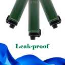 VELE Vacuum Insulated Water Bottle with Spout Lid  Stainless Steel Water Bottle  Leak Proof  Hot & Cold  Double Wall Vacuum Insulated (Navy Green, 25oz)