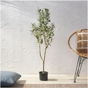120 CM Artificial Olive Tree - Realistic Faux Plant for Home Decor, Office, and Events