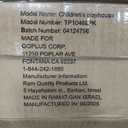 Outdoor Kids Playhouse with Openable Door Windows for Home Backyard for Ages 2+