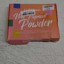 Nail Pigment Powder Palette Set, 16 Colors Ombre Nail Powder Palette with 100pcs Sponges & Tweezers French Aura Nails Ombre Nail Brush Nail Long-lasting Manicure Art DIY Accessories (Color12)