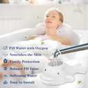 Upgraded Bath Filter 3.0, 15-Stage Bath Water Filter for Tub Faucet, Removes 99.9% of Chlorine & Contaminants, BPA-Free, 2500 Gallons, Hard Water Softener for Healthier Skin, Hair, Nails, Easy Install