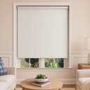 NUTRO CHILL Blackout Roller Blinds, Window Shades Blackout with Thermal Insulated, UV Protection Fabric Window Shades for Home and Office, Easy to Install48" W x 68" L, Beige