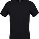 Gildan Men's Crew T-Shirts, Multipack, Style G1100 (Black, XXL)